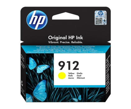 Tusz HP 912 yellow do 315str. Instant Ink 3YL79AE#BGY